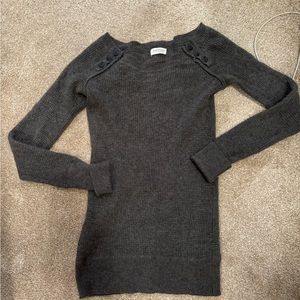 Club Monaco cashmere sweater XS gray